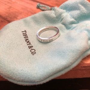 Size 6 Tiffany & Co. I Love You Ring